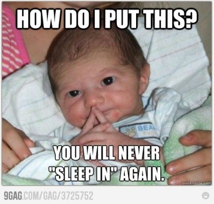 funny new baby