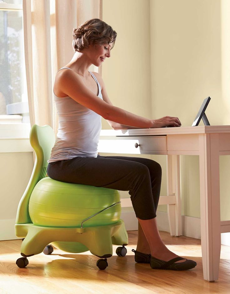 Gaiam balance ball chair stool deals