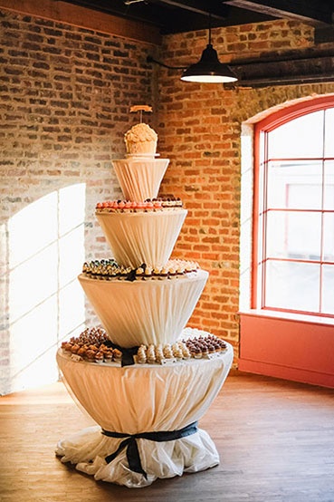 Elegant And Sophisticated Wedding Cupcake Display Elegant And Sophisticated Wedding Cupcake Display