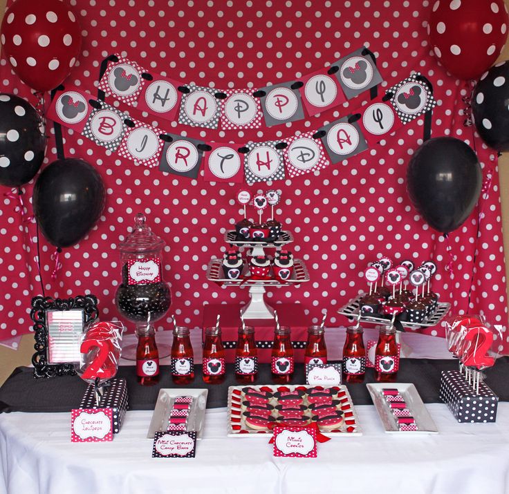 minnie mouse birthday party package red deluxe printable mickey mouse diy birthday party ideas