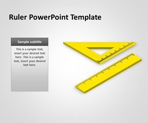 free ruler powerpoint template is a free ppt presentation template free educational powerpoint