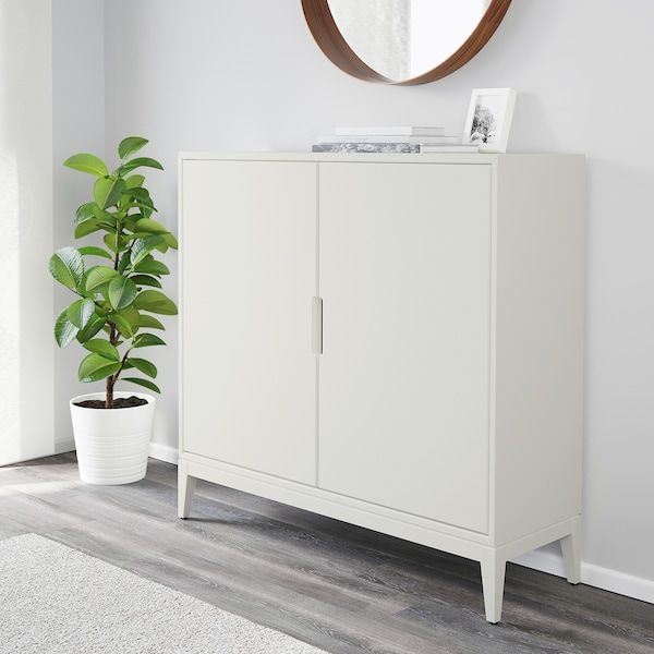 RegissÖr Cabinet White 46 1 2x43 4 Ikea Regissor Adjustable Shelving Ikea Regissor, Ikea Storage Cabinets With Doors Canada