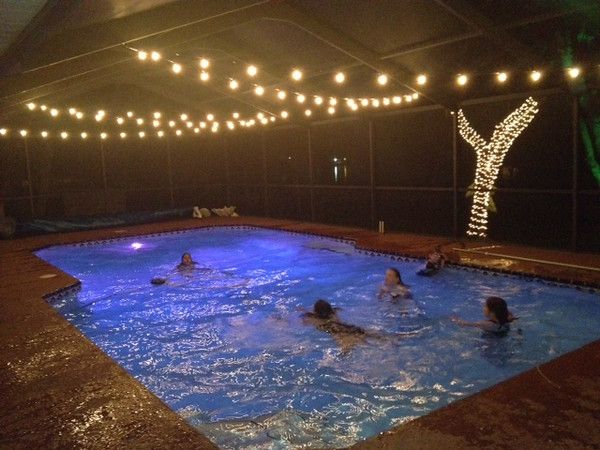 21 Pool Party Lights Ideas 21 Pool Party Lights Ideas, Solar Lights Around Pool