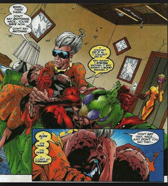 Deadpool and Blind Al | Deadpool, Deadpool comic, Marvel and dc characters