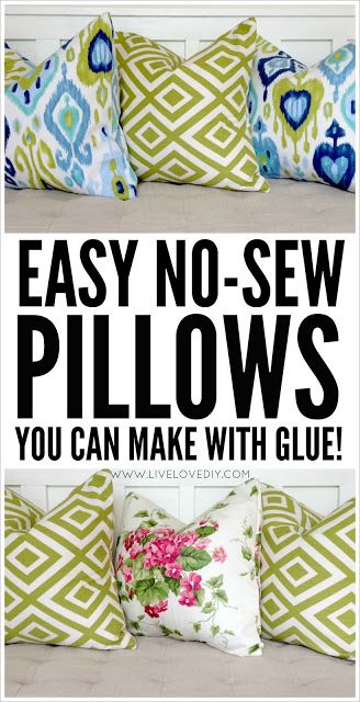 How To Make The Easiest Pillows Ever Love This Nosew Pillow Amazing How To Make Pillows Without A Sewing Machine How To Make The Easiest Pillows Ever Love This Nosew Pillow Amazing How To Make Pillows Without A Sewing Machine