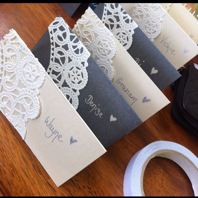 492 Best Cards Place Images On Pinterest Diy Place Cards Maybe Do The Paper In A Dusty Rose Color Or Tea Stain