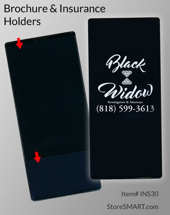 Insurance Policy Holder One Pocket W Business Card Pocket