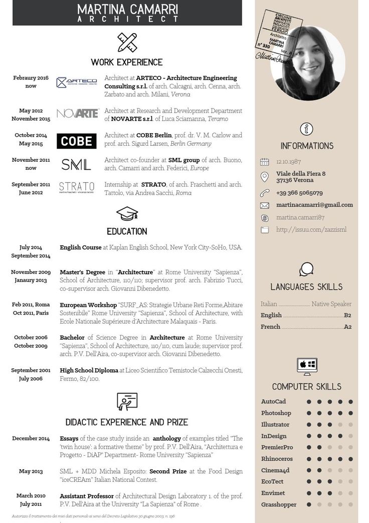 23 best cv images on Pinterest Books, Architecture and Appliques - sample architect resume 23 best cv images on Pinterest Books, Architecture and Appliques - sample architect resume