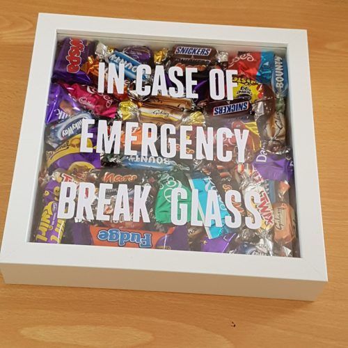 Candy Shadow Box - Für den Notfall Glas. 31 DIY Weihnachtsgeschenkideen ..., #c...