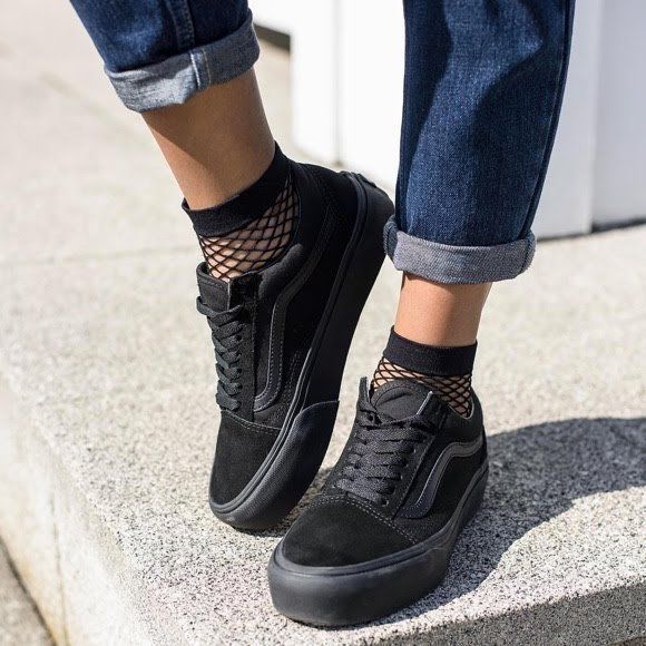 comment porter des vans old skool femme