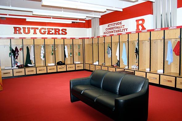 Rutgers Football Locker Room Rutgers Football Locker Room