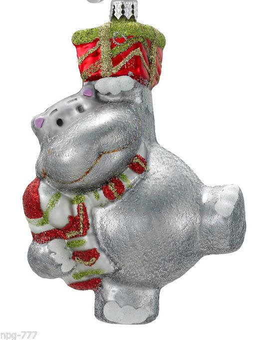 NEW CHRISTOPHER RADKO CELEBRATIONS CHRISTMAS Ornament Hippo NEW CHRISTOPHER RADKO CELEBRATIONS CHRISTMAS Ornament Hippo Hippopotomus w/scarf | Christmas Ornaments I | Pinterest | Christmas Ornaments, Ornaments and ... - NEW CHRISTOPHER RADKO CELEBRATIONS CHRISTMAS Ornament Hippo