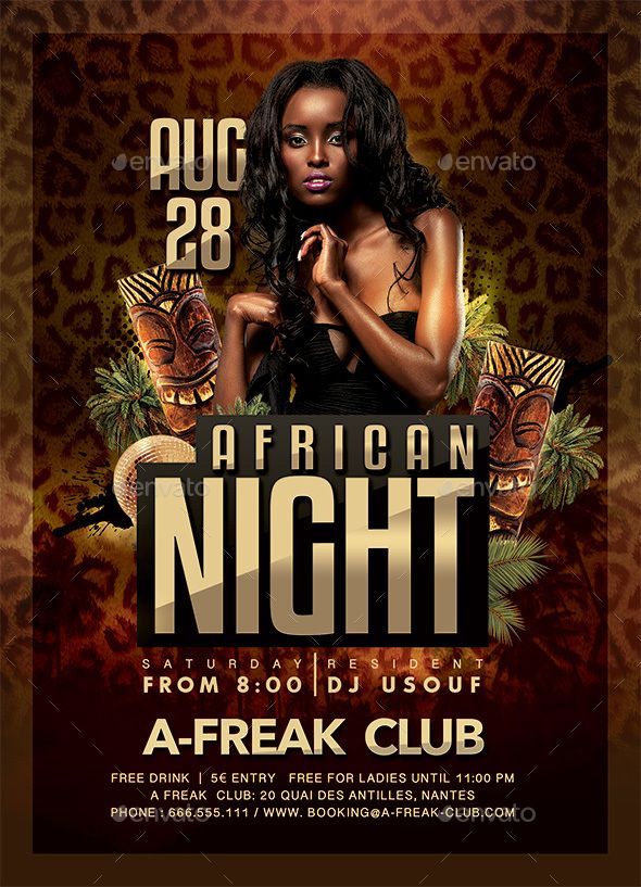 image result for african flyer wild woman party flyer flyer club flyer design templates