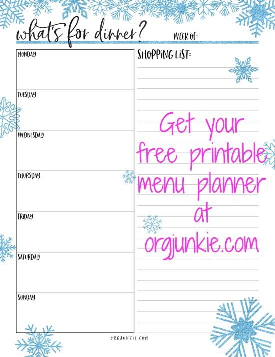 The 25+ best Printable menu ideas on Pinterest Menu planner - free menu planner template The 25+ best Printable menu ideas on Pinterest Menu planner - free menu planner template