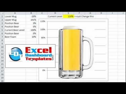 how to make an excel company goal tracker thermometer technical report templates