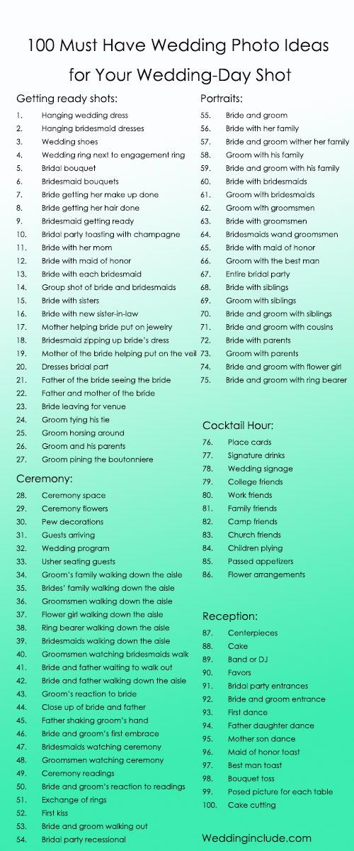 100 idées de mariage indispensables pour votre photo du jour du mariage – ** All Things Wedding ** 100 idées de mariage indispensables pour votre photo du jour du mariage – ** All Things Wedding **