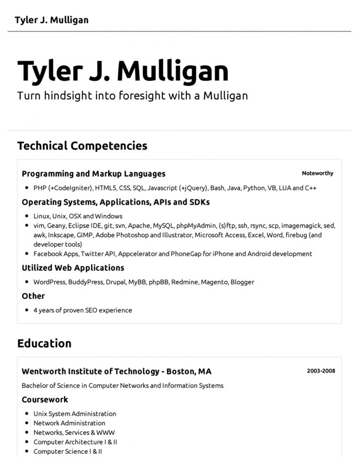 simple resume templates microsoft word