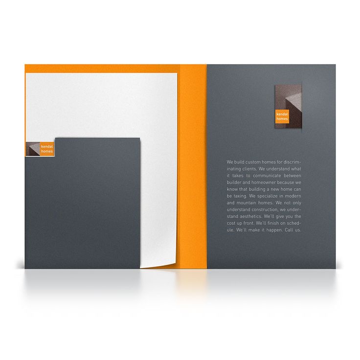 pocket folder design