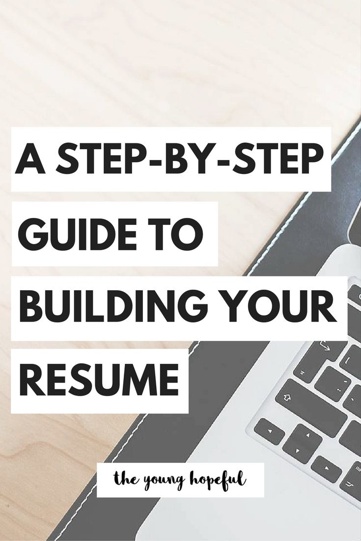 creating a college resume