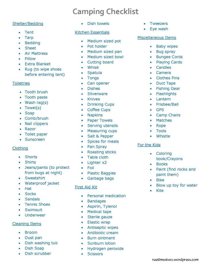 279 best Camping Checklists images on Pinterest Camping stuff - camping checklist template 279 best Camping Checklists images on Pinterest Camping stuff - camping checklist template