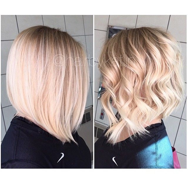 Long Angled Bob Styled Both Ways Hair By Hairbykatlin Long Angled Bob Styled Both Ways Hair By Hairbykatlin Hairenvy Hairstyles I Love Styles Short
