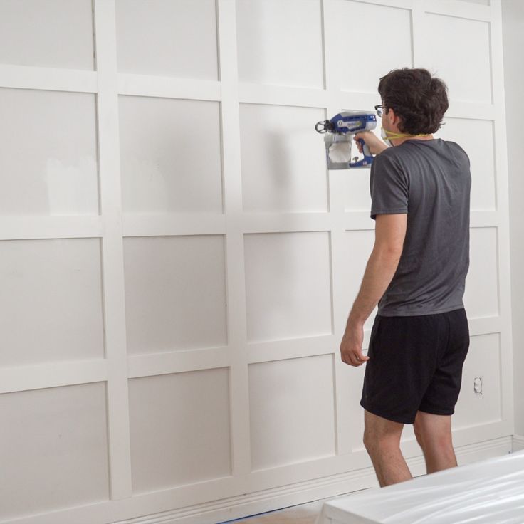 Easy DIY Wall Panelling Tutorial | Easy wall, Easy diy, Wall paneling