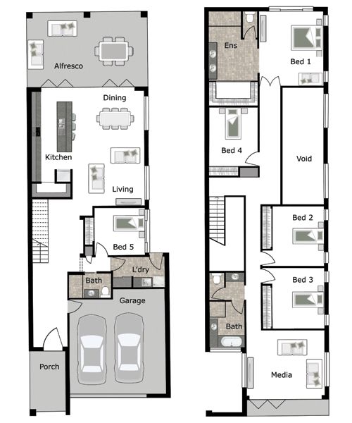 Interesting 10M Narrow Block House Designs Brisbane Pictures ... Interesting 10M Narrow Block House Designs Brisbane Pictures ...