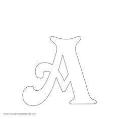 downloadable alphabet stencils