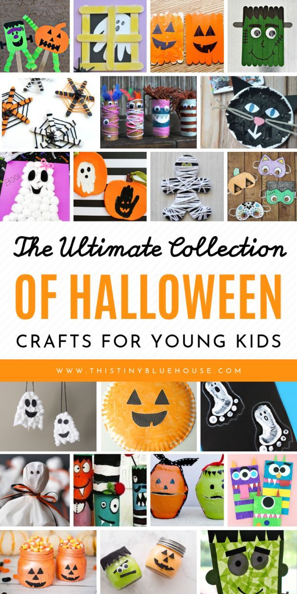 here are over 70 of the best cute and spooky Halloween crafts for kids. From pu...