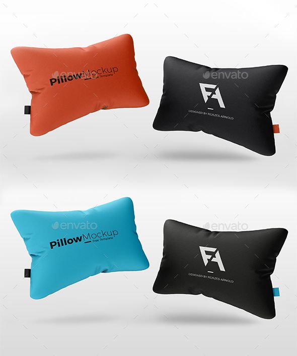 Realistic 3D Pillow Mock Up #pillow Pillow Mock Up | GraphicRiver