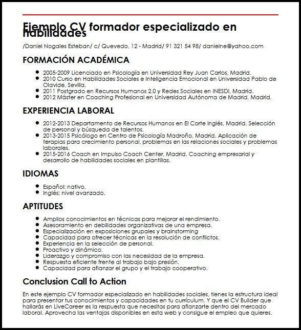 Curriculum Vitae Aptitudes Y Habilidades Ejemplo 1 Things To Know About Curriculum Vitae Apt Curriculum Vitae Curriculum Things To Know