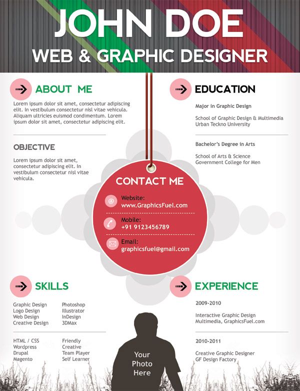 professional creative resume examples