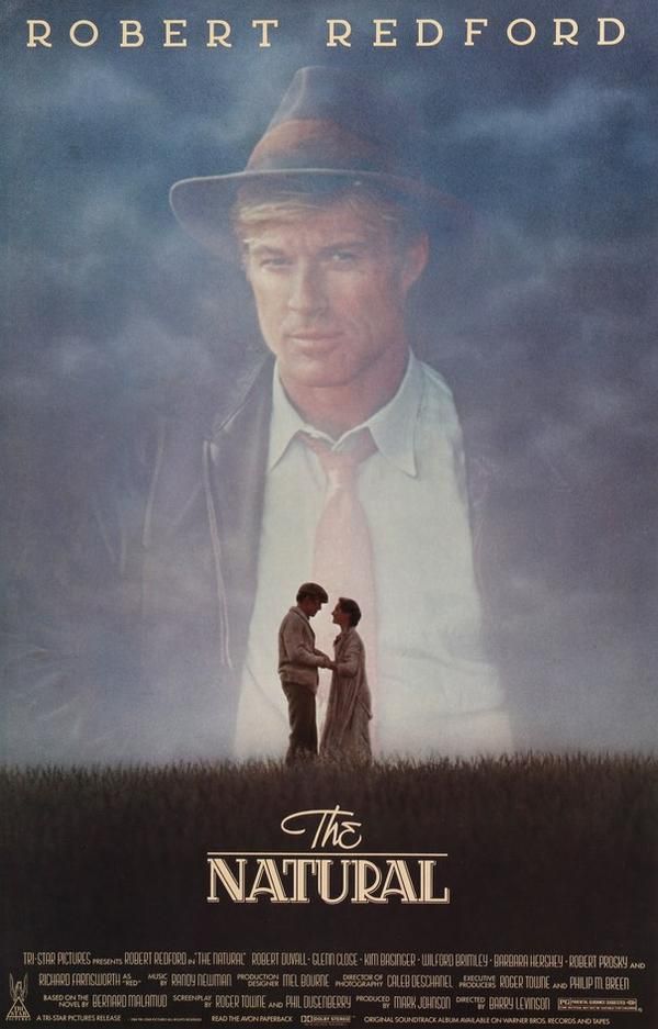 Natural 1984 Movies 1984 Movie Baseball Movies Movie Posters
