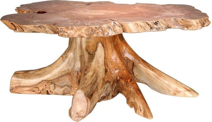5211 Best Amish Furniture Images On Pinterest Amish Rustic Leaf Burl Coffee Table With Stump Base