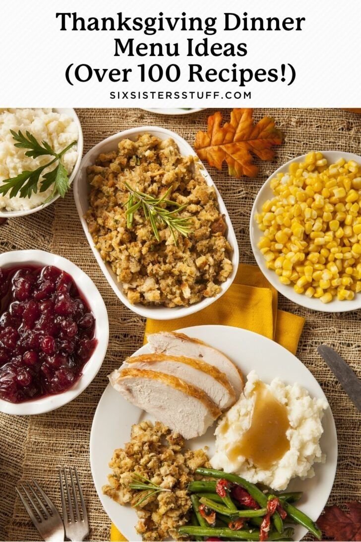 Thanksgiving Dinner Menu Ideas Over 100 Recipes Thanksgiving Thanksgiving Dinner Menu Ideas Over 100 Recipes Thanksgiving