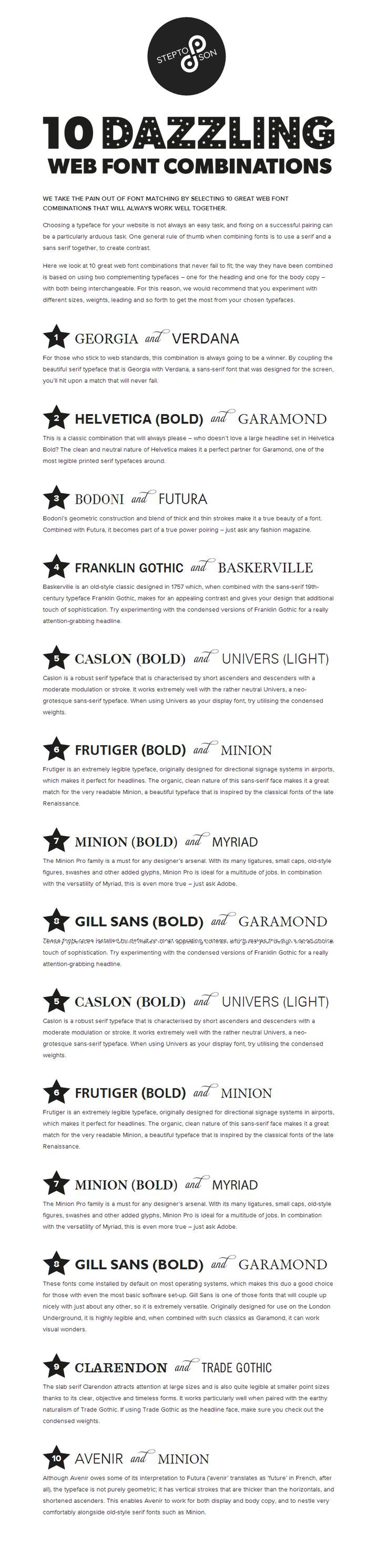 professional resume font