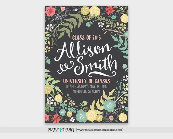 this spring floral printable