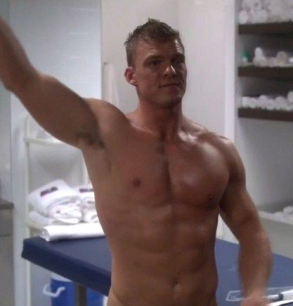 Pin by Faye Salmon on Alan Ritchson | Alan ritchson, Shirtless, Blue