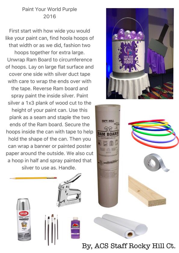 Paint Your World Purple Relay I Am So In Love With This Kudos To Paint Your World Purple Relay I Am So In Love With This Kudos To The Acs Staff Of Rocky Hill It Pinterest For Life