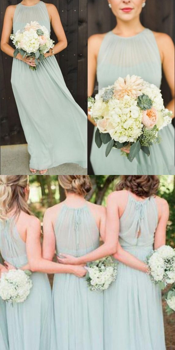 A-Line Bridesmaid Dresses,Pleated Bridesmaid Dresses,Bridesmaid Dresses 2017