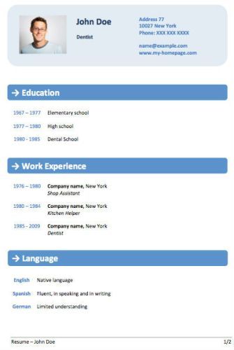 pin by robert edmonds on how to write a good cv format in kenya write a good cv