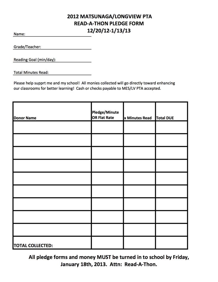 63 best Read-a-thon Ideas images on Pinterest Reading incentives - fundraising sheet template 63 best Read-a-thon Ideas images on Pinterest Reading incentives - fundraising sheet template