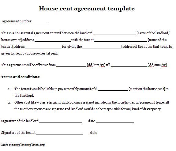 Simple Contract Template Word