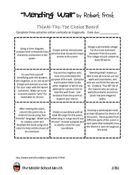 mending wall essay