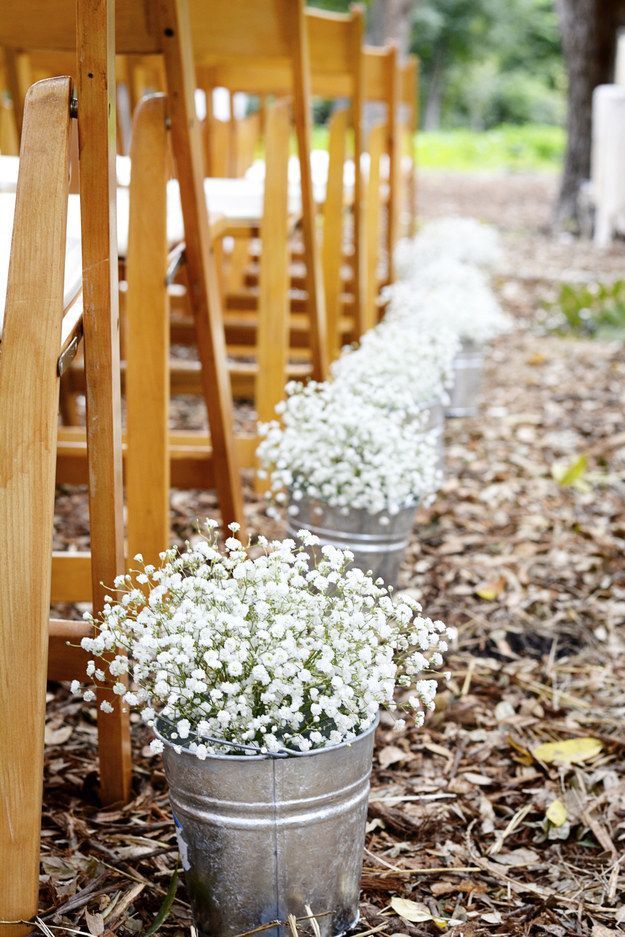 Best 25+ Babies breath ideas on Pinterest | Simple wedding decorations Babies breath centerpiece and Shabby chic 50th anniversary