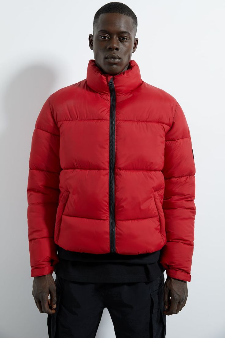 RIPSTOP PUFFER JACKET | Jackets, Puffer jackets, Puffer