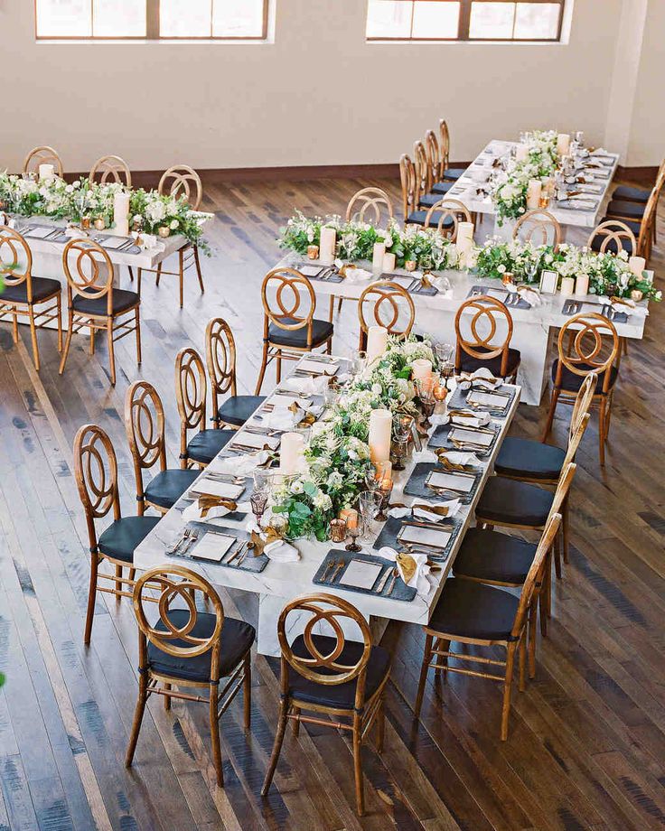 wedding reception table design