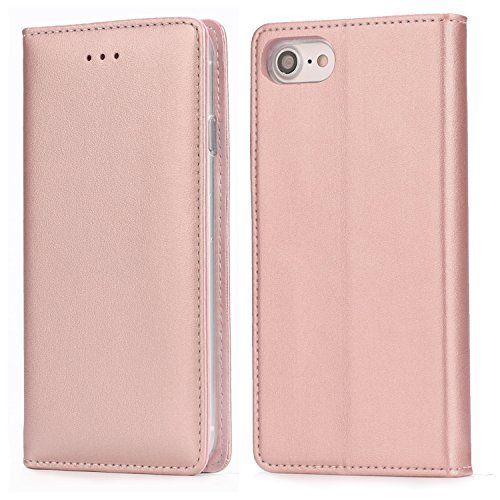 coque iphone 8 or rose cuir coque iphone 8 or rose cuir
