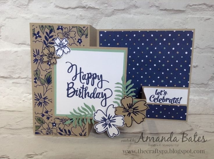fold birthday card