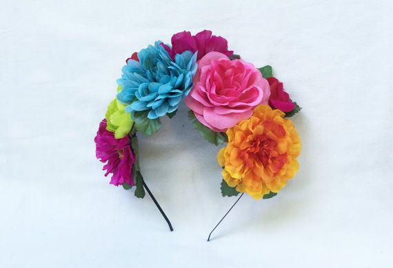 Corona De Flores Para Cabello Regalo Mujer Fiestas Disfraces Corona De Flores Para Cabello Regalo Mujer Fiestas Disfraces